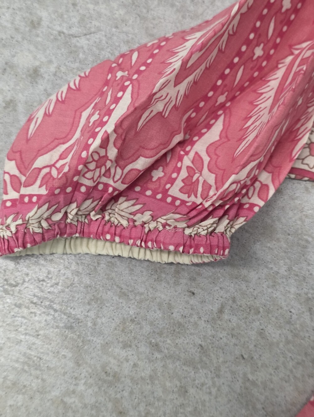 NATURAL LIFE Coral-Pink Printed Boho Tunic - Picture 4 of 7